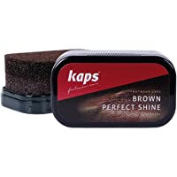 Kaps Esponja Abrillantadora de Calzado para Un Brillo Instantáneo- para Zapatos- Botas y Bolsos de Cuero- Perfect Shine…